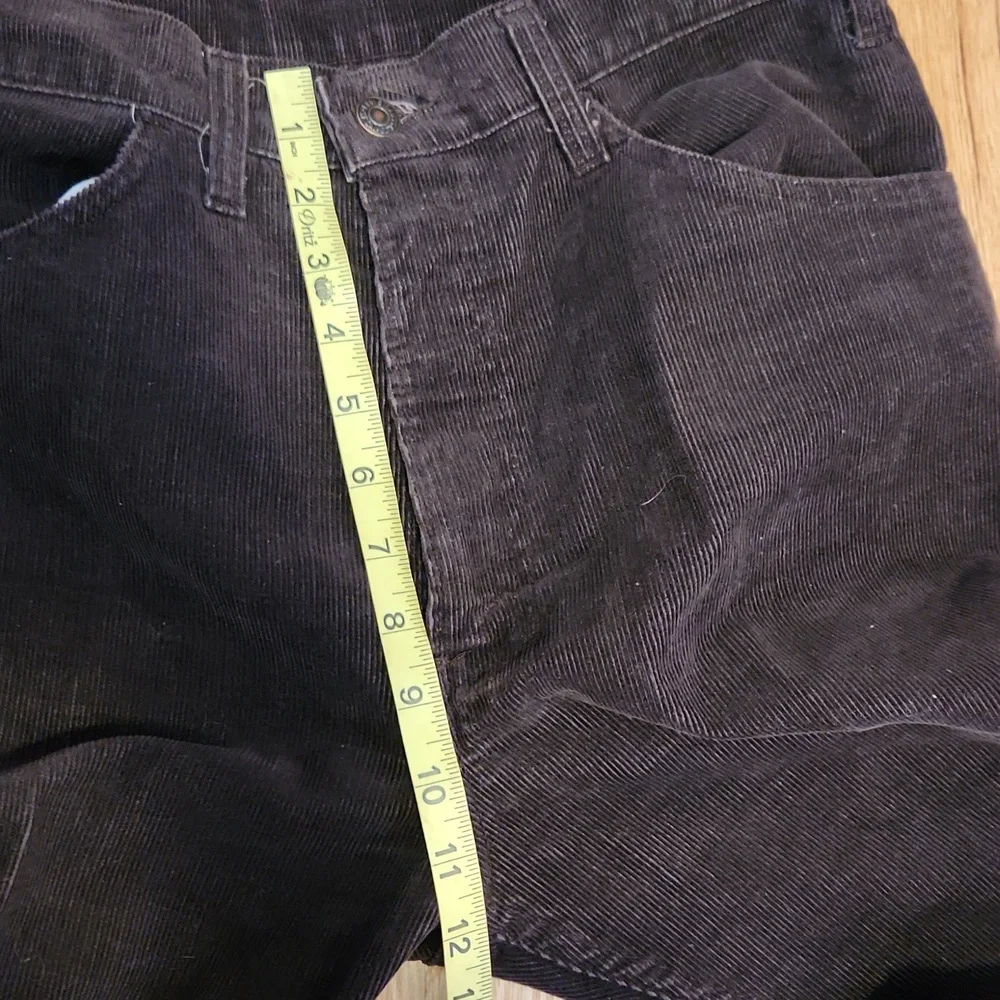 Levis Vintage Brown Corduroy Jeans Size 34 X 36